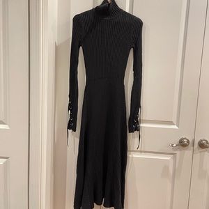 Maje long knit maxi dress, sz 1